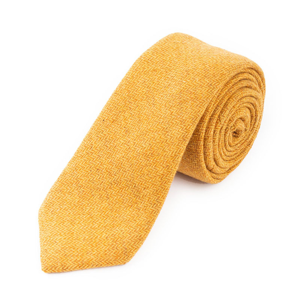 Alexander Olch Tie Men Goldenrod
